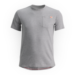 Short Sleeve Pocket T-Shirt Dark Gray