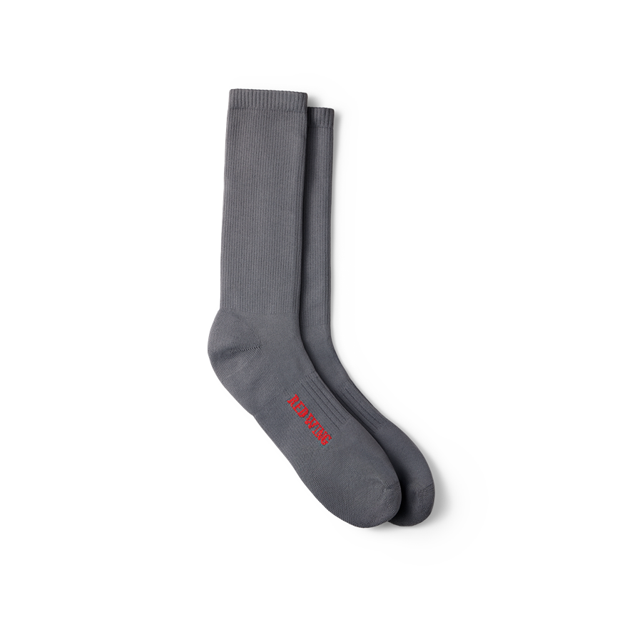 Nilit™ Breeze Cooling Light Weight Crew Sock Charcoal